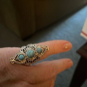 💙Turquoise look ring